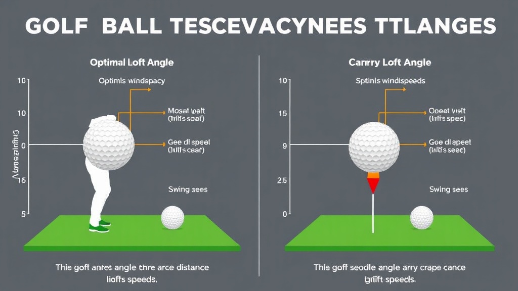 로프트 각도에 따른 골프공의 탄도 궤적 비교 그래프